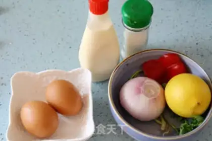 Make Egg salad boat step 0