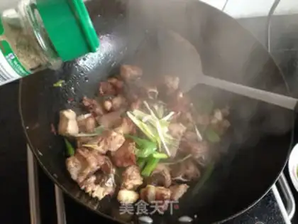 Make Routine ribs step 8