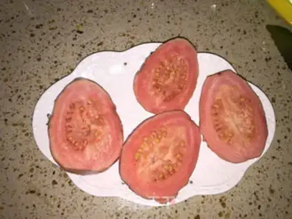 Make ♪ Hearts of pomegranate mousse ♪ step 1