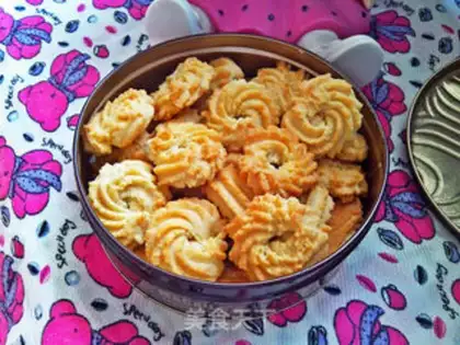 Make Butter cookies step 9