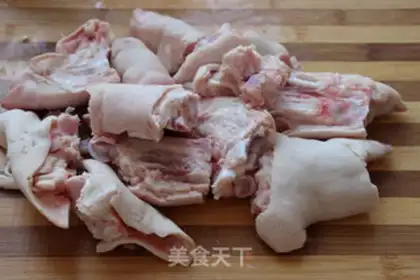 Make Cream-crazy pig hoof step 0