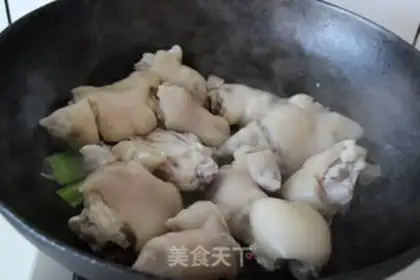 Make Cream-crazy pig hoof step 5
