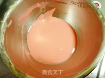 Make Rainbow naked cake step 15