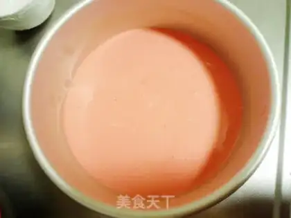 Make Rainbow naked cake step 16