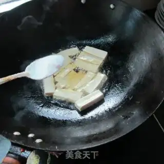 Make Garlic tofu step 3