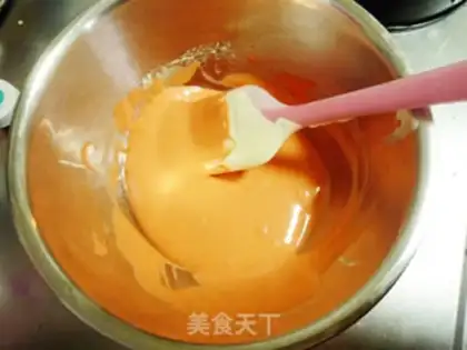 Make Rainbow naked cake step 18
