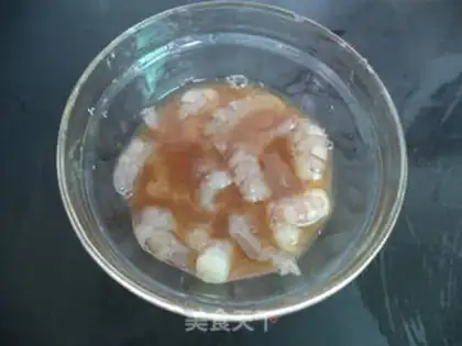 Make A series of red shrimp step 4