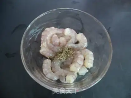 Make A series of red shrimp step 5