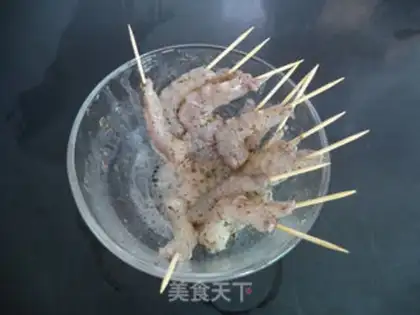 Make A series of red shrimp step 10