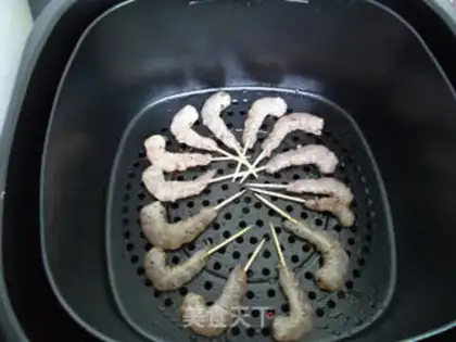Make A series of red shrimp step 12