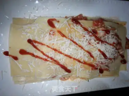 Make Cheese sauce lasagna step 4