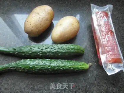 Make Cucumber mashed potatoes step 0