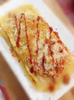 Make Cheese sauce lasagna step 5
