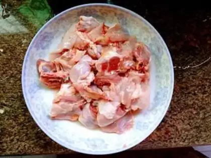 Make Horseshoe chicken step 0