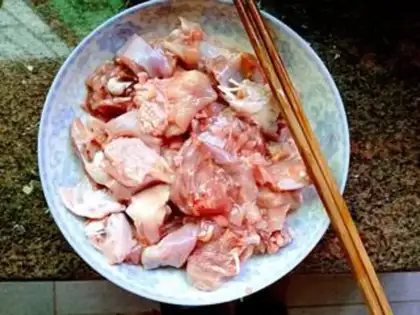 Make Horseshoe chicken step 2