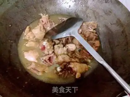 Make Horseshoe chicken step 4