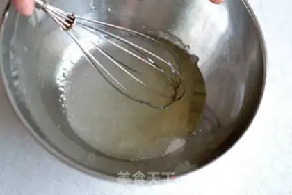 Make Sesame peaches step 0