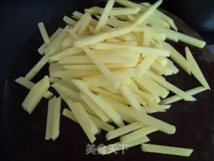 Make French fries step 1