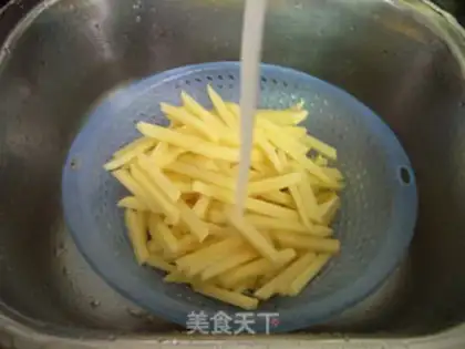 Make French fries step 2