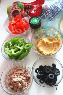 Make Tuna mashed pizza step 6