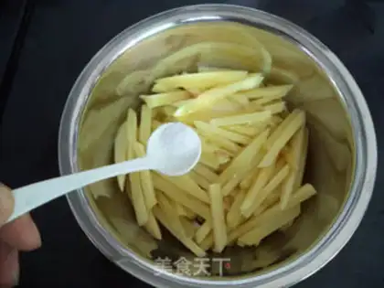 Make French fries step 5
