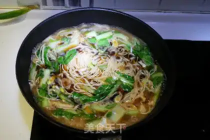 Make The lamb noodles step 7