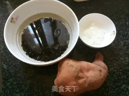 Make Potato rice sugar step 0