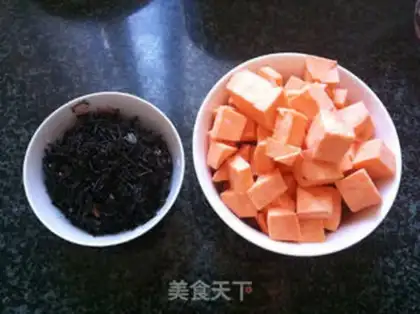 Make Potato rice sugar step 1