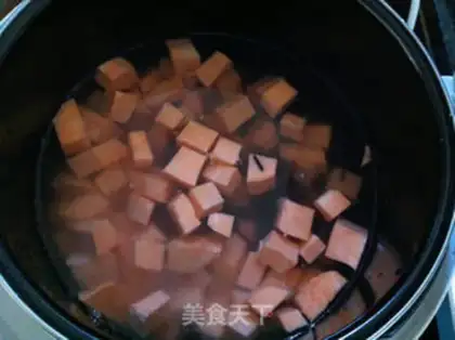 Make Potato rice sugar step 2