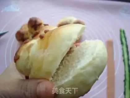 Make Frog hamburger step 10