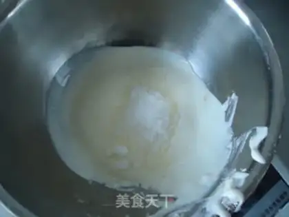 Make Mango cream cake step 5