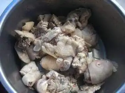 Make Chicken soup step 1