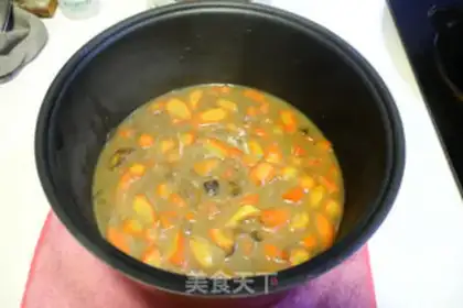 Make raisins for rice step 11