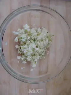 Make Garlic fan sap step 3