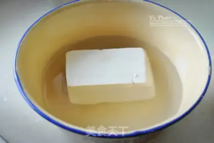 Make Red tofu step 0
