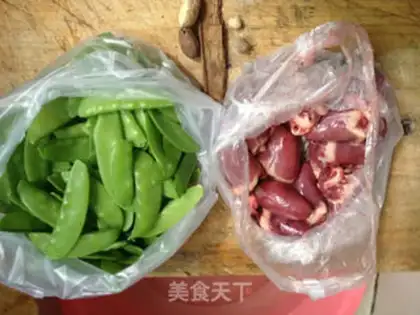 Make lentils and duck hearts step 0