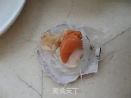 Make Garlic fan sap step 5