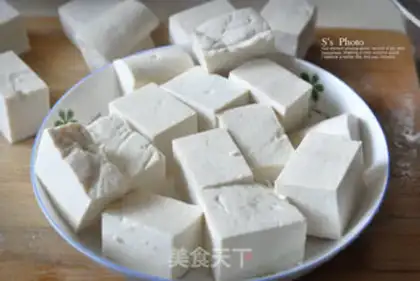 Make Red tofu step 1