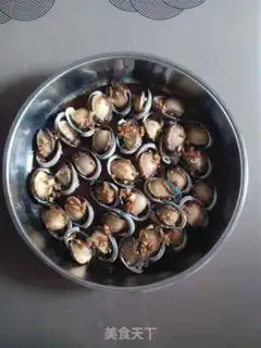Make Garlic abalone step 2