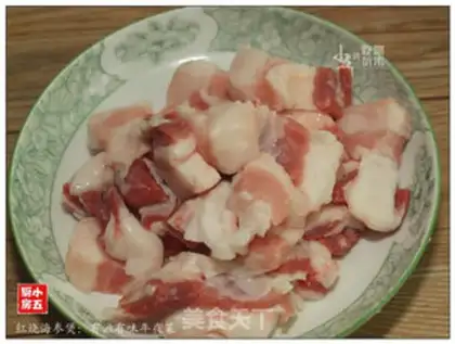 Make Red burning sea cucumber step 2
