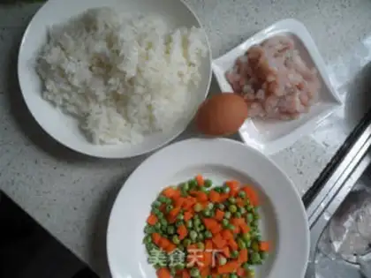 Make Shrimp rice step 0