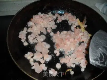 Make Shrimp rice step 1