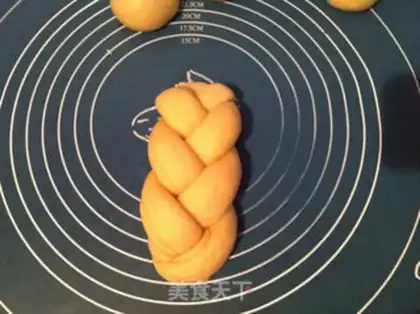 Make Coconut braid bread step 9