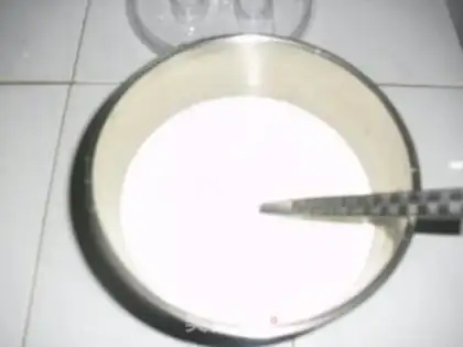 Make Blueberry mango yogurt step 2