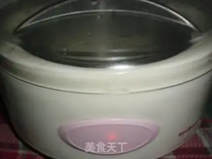 Make Blueberry mango yogurt step 3