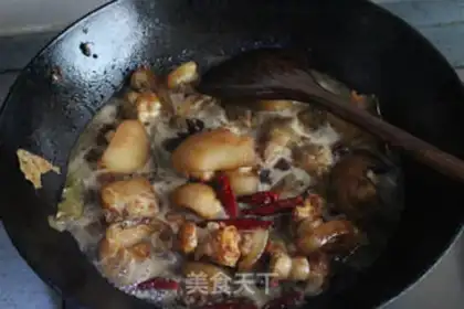 Make Red burning sea cucumber step 13