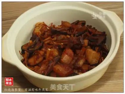 Make Red burning sea cucumber step 14