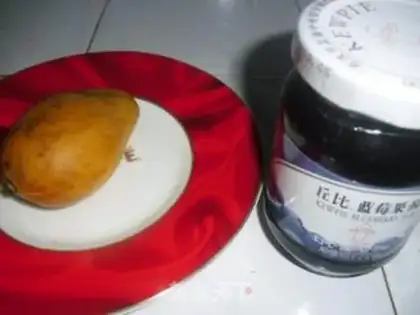 Make Blueberry mango yogurt step 5