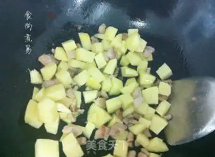 Make Potato rice step 3