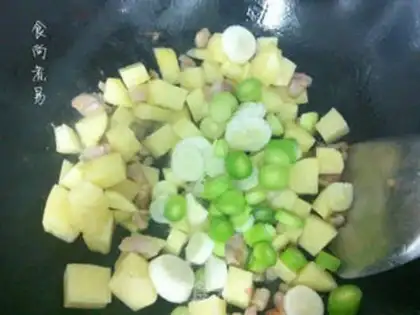Make Potato rice step 4